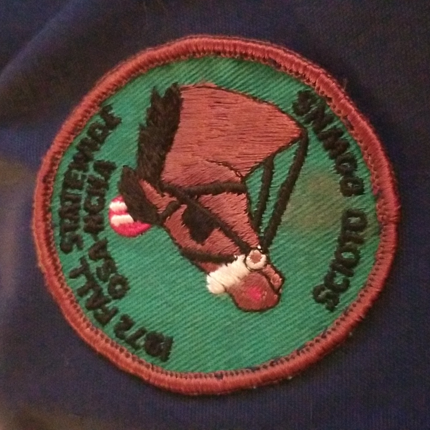 Vtg '72 Ncha Scioto Downs Patch